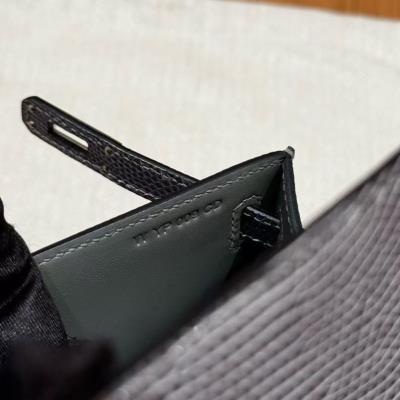 wholesale quality kelly pochette lizard ardoise phw